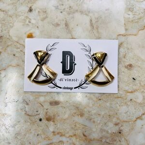 Gold Geometric Earrings